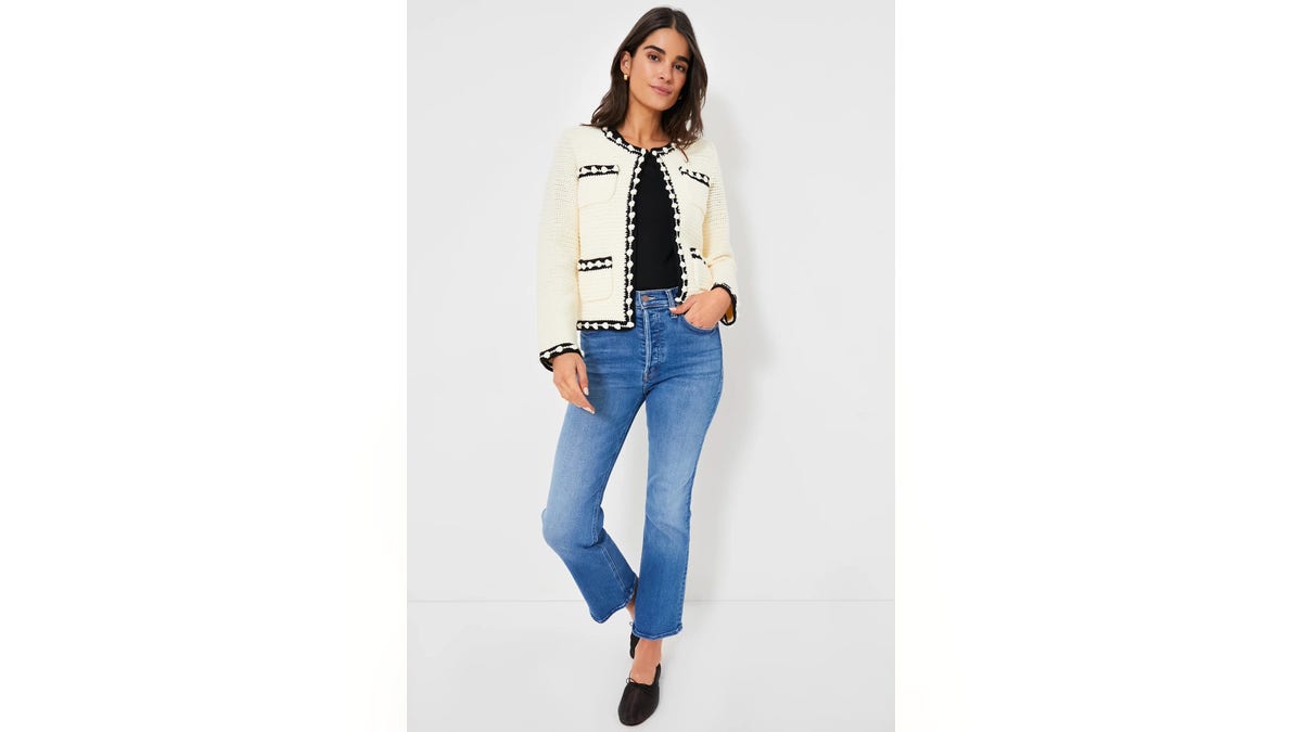 This jacket screams sophistication.