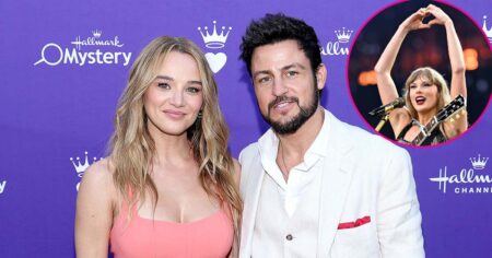 Hallmark’s 1st Look at ‘Holiday Touchdown: A Chiefs Love Story’ Has Donna Kelce, Nod to Taylor Swift