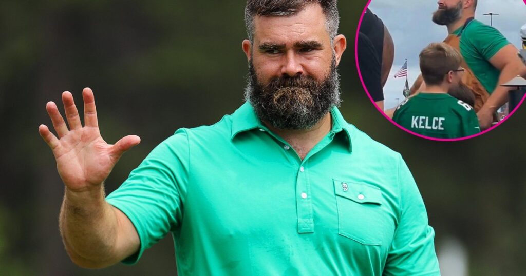 Jason Kelce Spotted Tailgating With Fans in His Return to Philadelphia Ahead of ‘Monday Night Countdown’