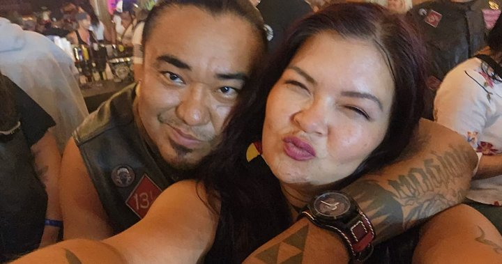 ‘He took one last breath’: Alberta woman mourns fiancé killed in motorcycle vs. semi crash