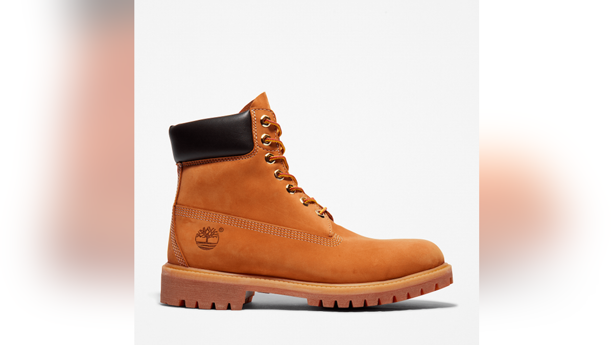 Timberlands make ideal work boots.