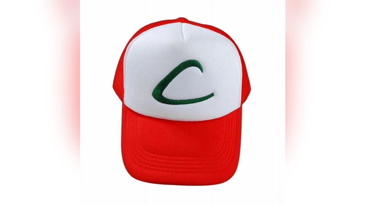 Step one of any Pokémon costume is a trainer hat.