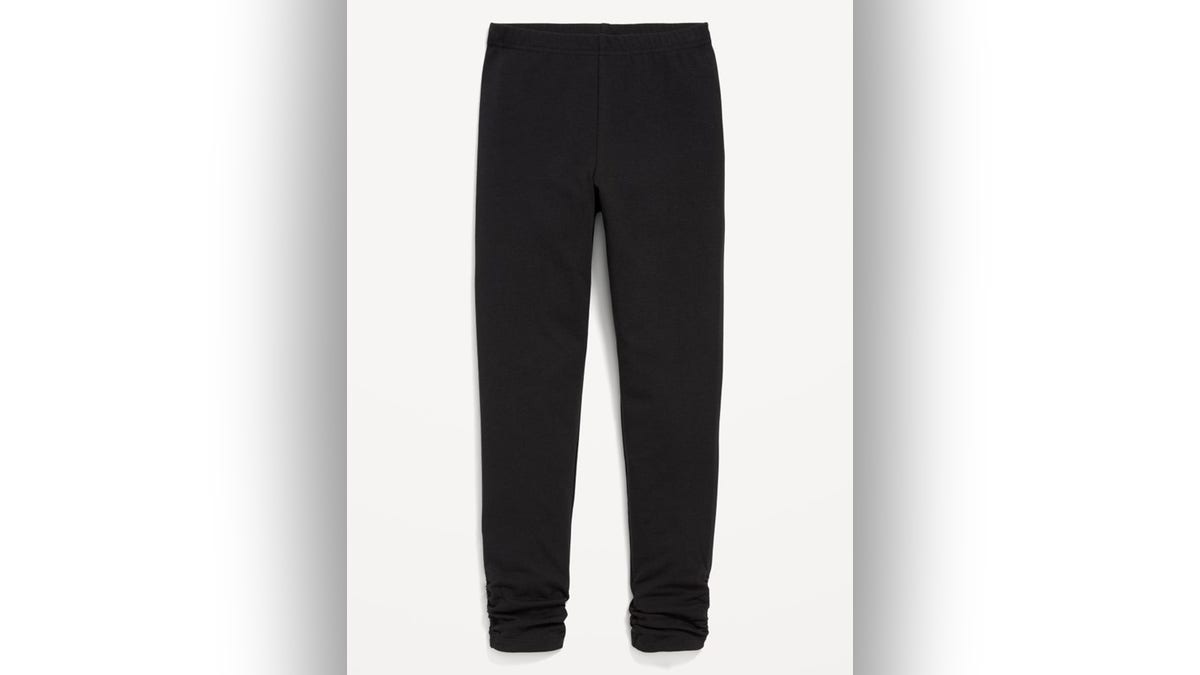 Leggings help kids stay comfortable while wearing their costumes.
