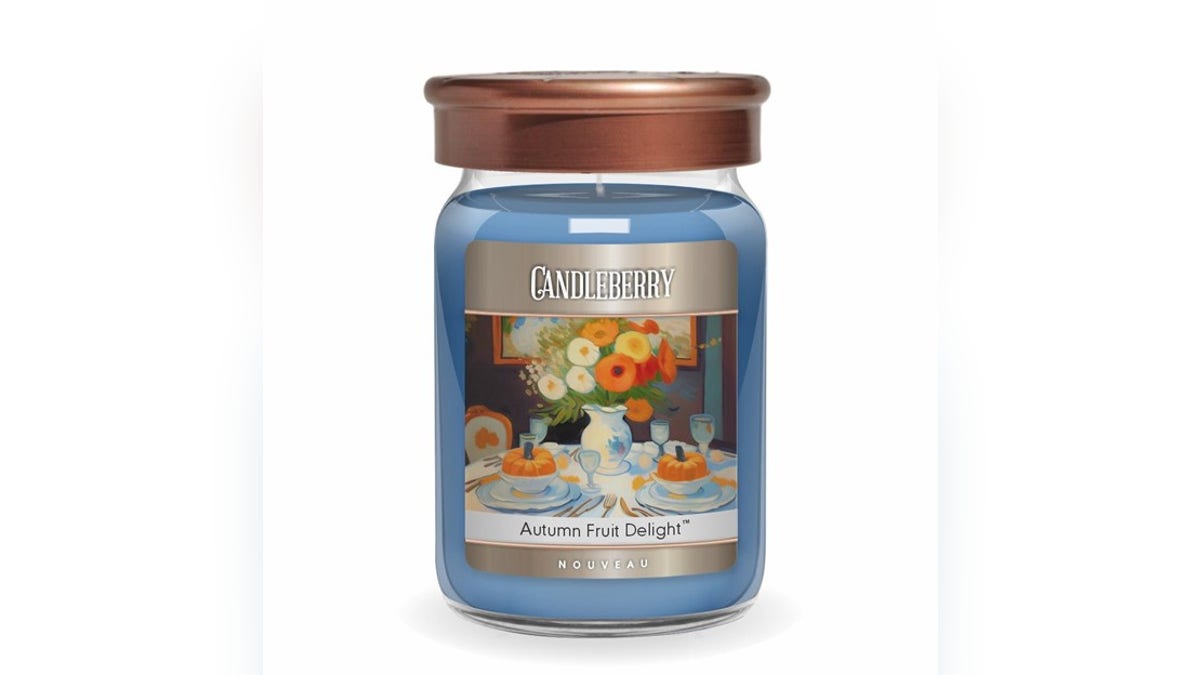 Prefer a fresh scent? This candle has all your fall favorites.
