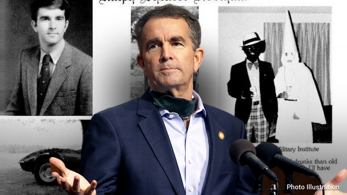 Former Virginia Gov. Ralph Northam gestures while answering a question during his press briefing inside the Patrick Henry Building in Richmond, Va., as his Blackface photo scandal swirls April 20, 2020.