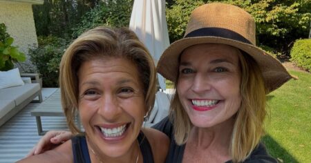 Today’s Savannah Guthrie and Family Visit Hoda Kotb’s New House: ‘We’re Coming and Going’