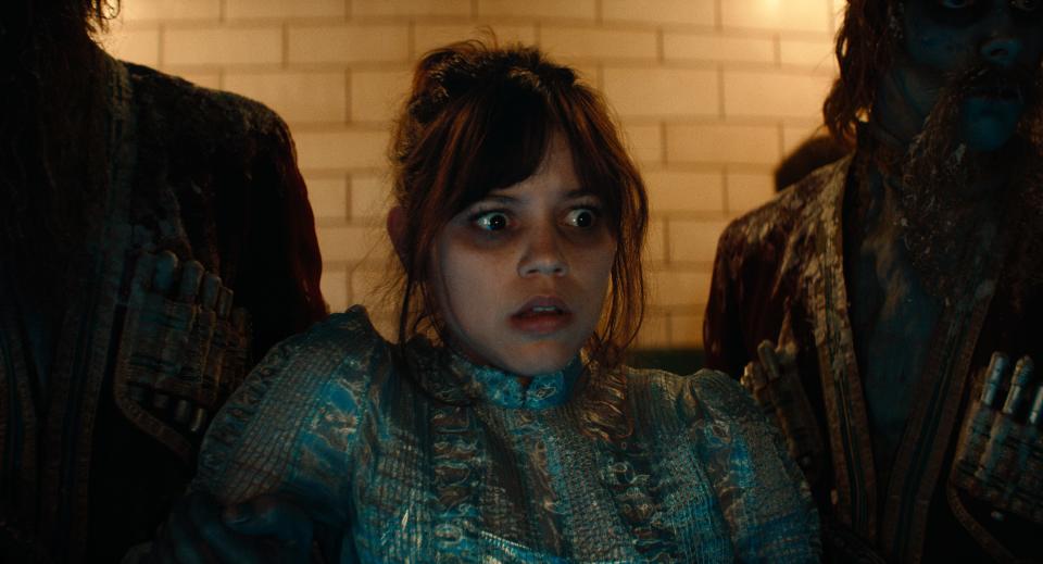 Astrid (Jenna Ortega) gets a major dose of the Afterlife in "Beetlejuice Beetlejuice."