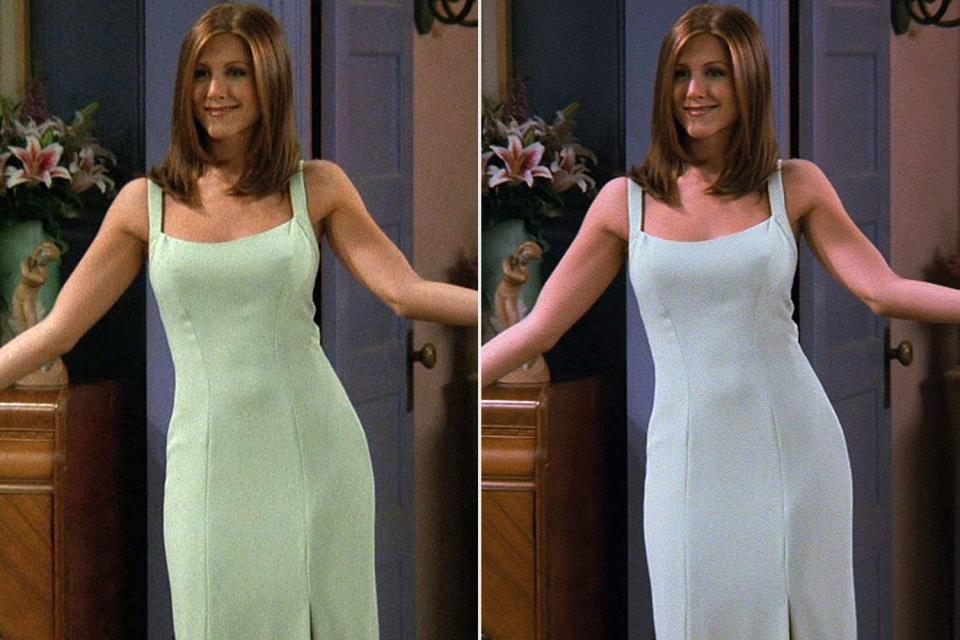 <p>Max/Instagram</p> Jennifer Aniston in "Friends."