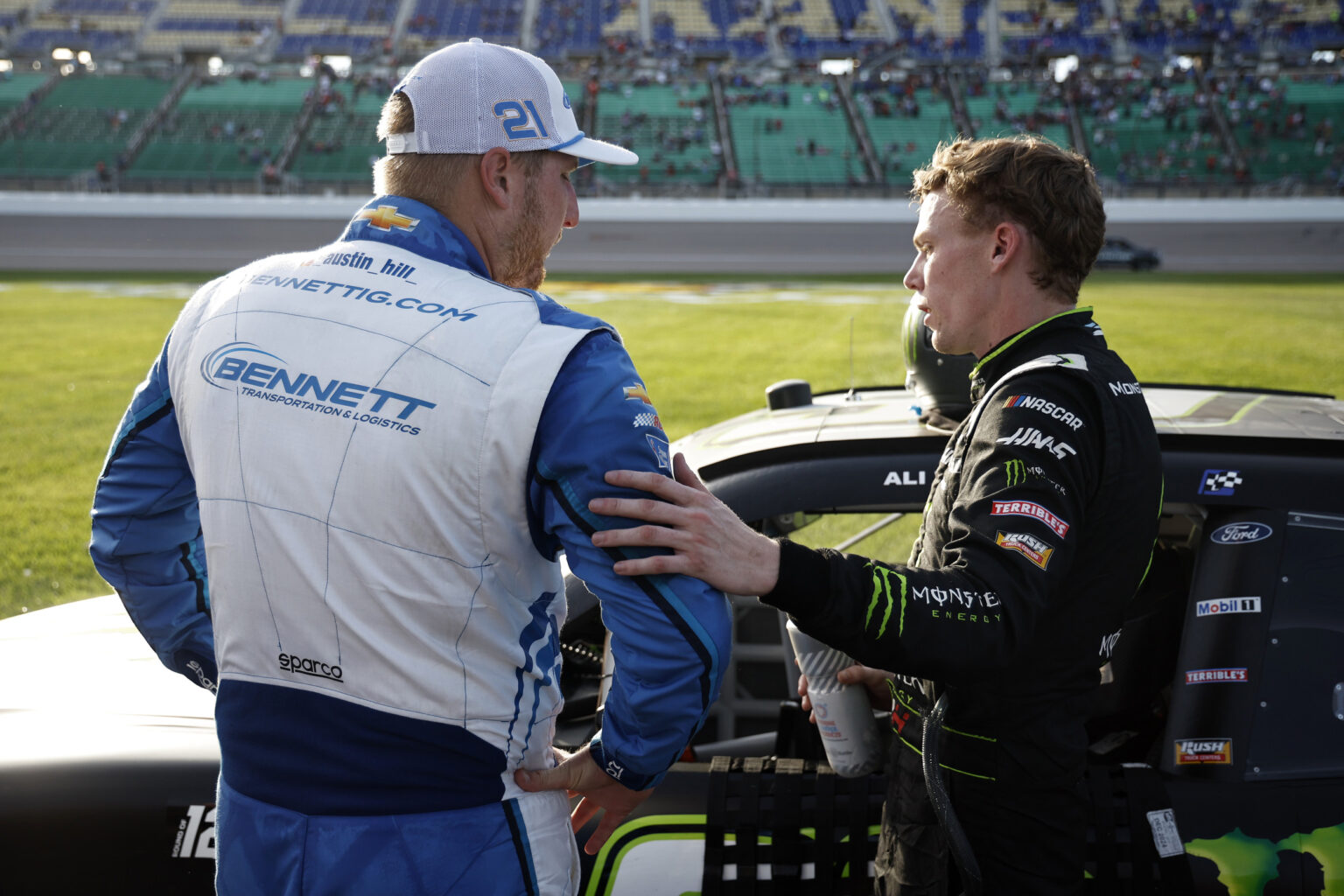 NASCAR News: Riley Lashes Out at Austin Hill After Kansas Crash