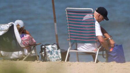 How Biden spent his vacation after six weeks that shook his presidency