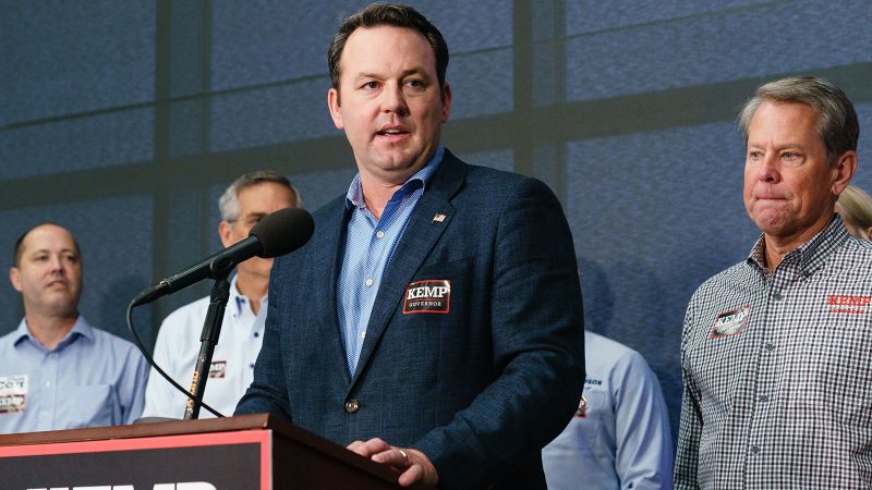 Georgia Lt. Gov. Burt Jones won’t be charged in Trump election subversion case, prosecutor says
