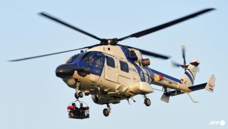 India searches for coast guard crew after helicopter crash