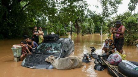 Storm, flooding death toll in Myanmar jumps to 74