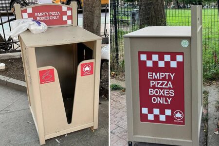 NYC’s new anti-rat pizza box trash cans passed over by locals