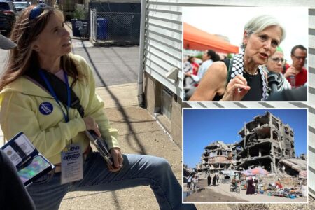 Pro-Palestine Pittsburgh voter trashes Dems to Harris campaign volunteers: ‘They are trying to manipulate people into voting for them’