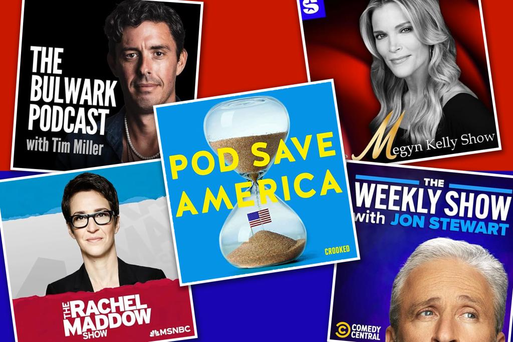 The 11 best politics podcasts of 2024, per Audible’s ‘Most Listened’