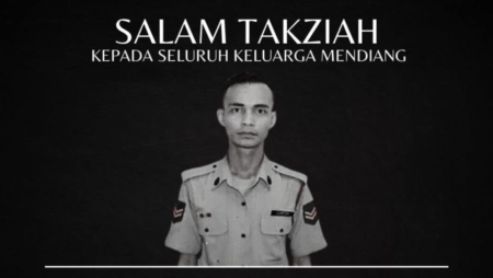 Malaysian soldier fatally shot by alleged poacher during training exercise in Sarawak described as independent, resilient
