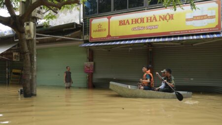 Death toll in Vietnam from typhoon impacts rises to 226, as pressure eases in Hanoi