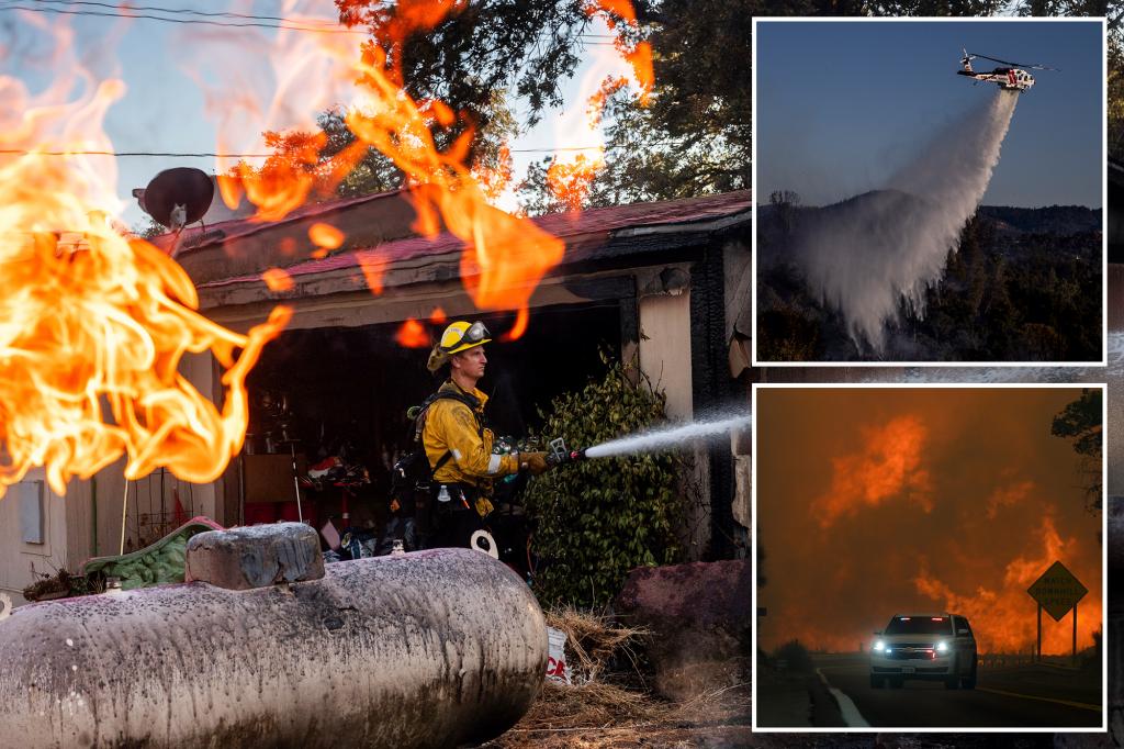 Intense California wildfire has spawned its own mini weather system — including lightning strikes