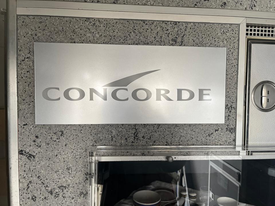 The Concorde logo.