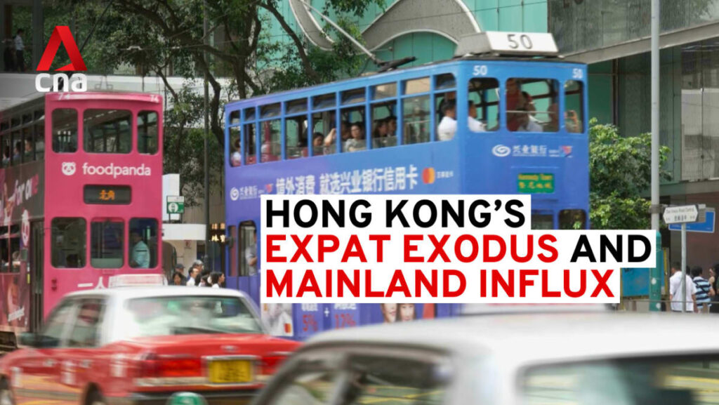 Hong Kong’s expat exodus – and the influx of mainland Chinese | Video