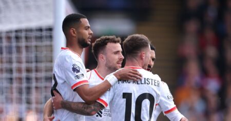 Crystal Palace 0-1 Liverpool – Diogo Jota earns win at Eagles but Reds lose Alisson to injury