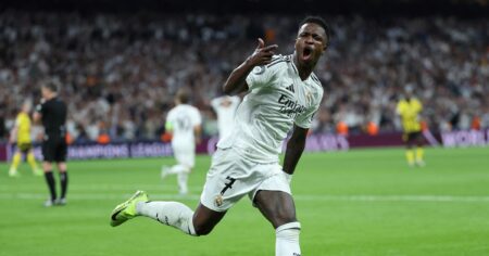 Real Madrid 5-2 Borussia Dortmund: Vinicius Junior hat-trick inspires UEFA Champions League holders to comeback win