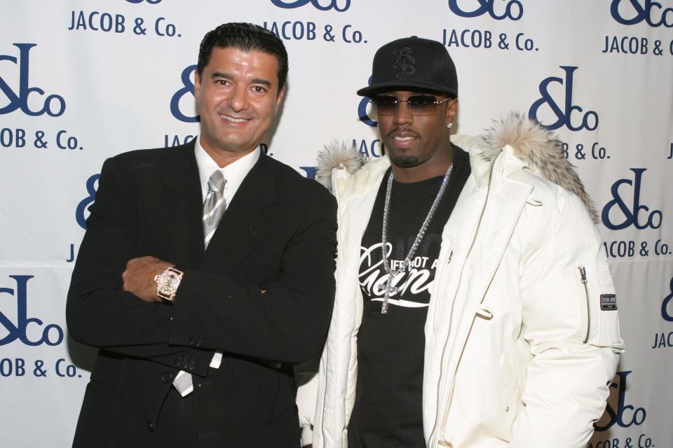 Jacob Arabo and Sean Combs