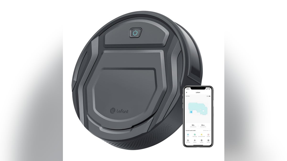 Vacuuming becomes a lot easier with a robot vacuum.