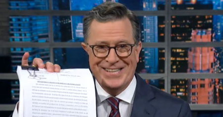 Stephen Colbert Makes ‘Weird’ Discovery In Jack Smith’s New Trump Brief