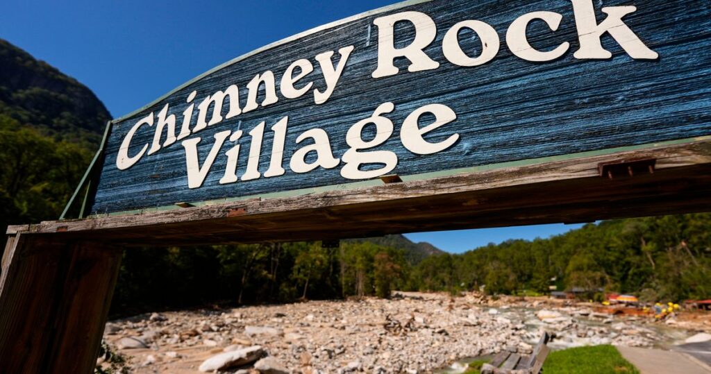 ‘I Don’t Think It’s Sunk In’: The Town Hurricane Helene Almost Wiped Off The Map