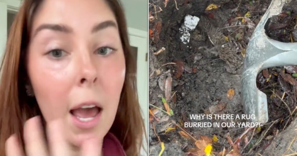 A Mysterious Buried Rug Sparked A Slew Of Theories Online. Then Police Started Digging.