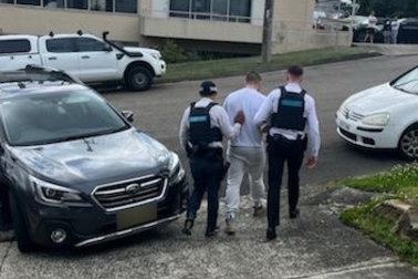 Keenan Mickley was arrested on Monday afternoon.