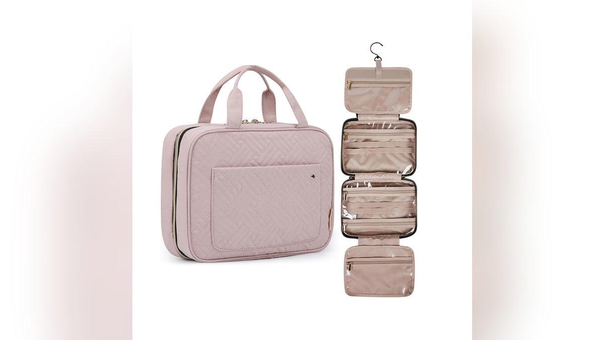 Pack all your toiletries in one place.