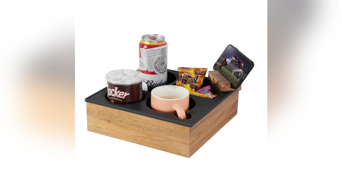 Keep everything you need within arm's reach with the help of a couch cup holder.