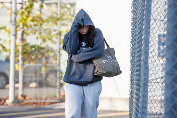 Brailey when she was released on bail to live with her parents in Wollongong.