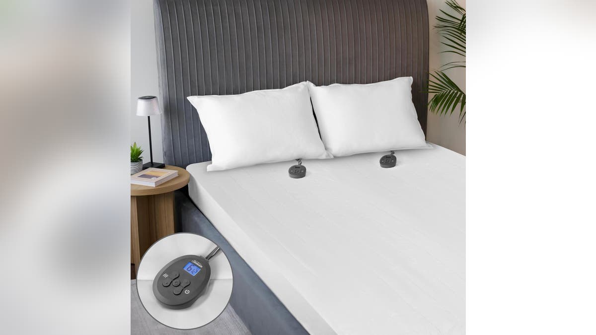 Pre-heat your bed before you get in for a comfortable, relaxing night.