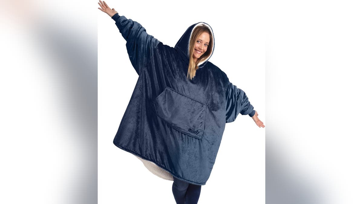 A wearable blanket will make movie nights super cozy.