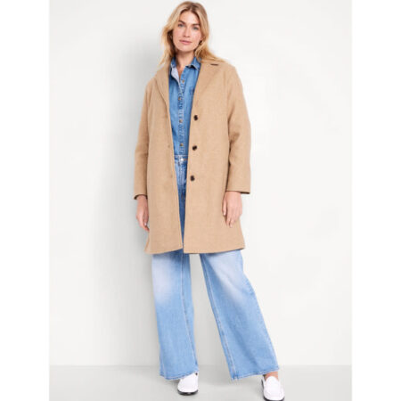 Old Navy Has a ‘Polished’ $40 Fall Coat That Looks Almost Identical to a Nordstrom Style That’s Over 7x the Price