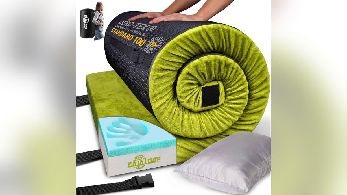 Just because you're camping doesn't mean you can't be comfortable.