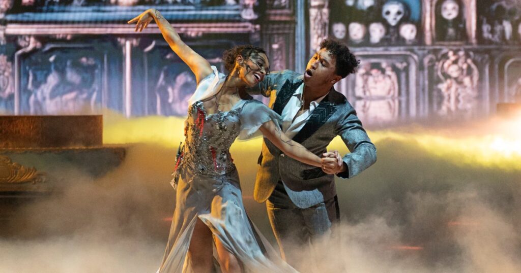Chandler Kinney and Brandon Armstrong Changed ‘Half’ of ‘DWTS’ Halloween Dance 2 Days Before the Show (Exclusive)