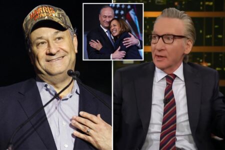 Bill Maher questions media avoiding Doug Emhoff controversies: ‘Wouldn’t that make it look worse?’