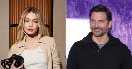 Gigi Hadid Makes Rare Bradley Cooper Comment: ‘He Is on Dad Duty’ During VS Fashion Show