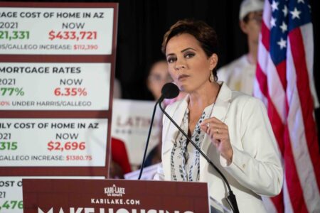 Exclusive | Arizona Senate hopeful Kari Lake launches women-centered platform to woo key demographic — including more ‘workplace flexibility’