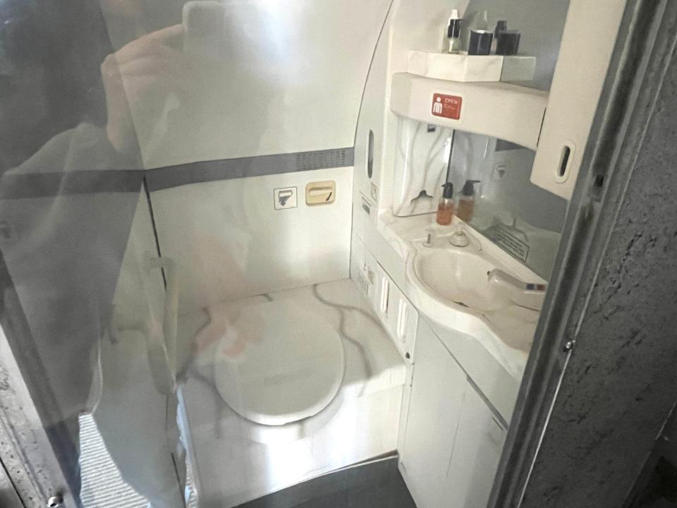 The Concorde lavatory.