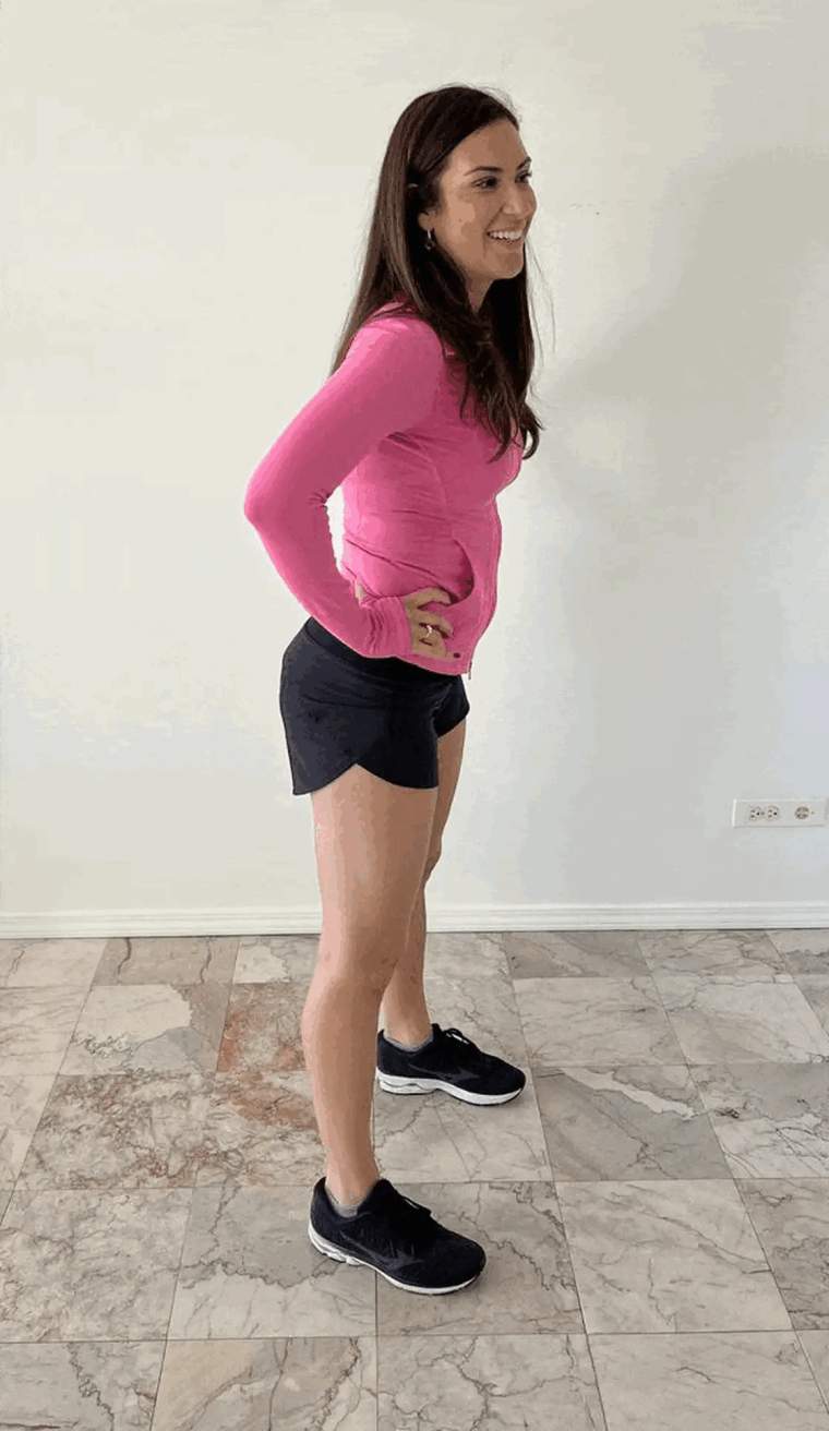 calf exercises Raised heel squat