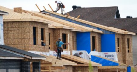 Canada’s pace of homebuilding picked up in September, CMHC says
