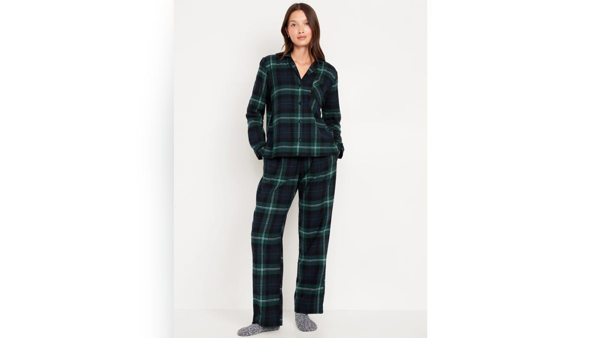 Pajama sets are cute and cozy, great for nights in.