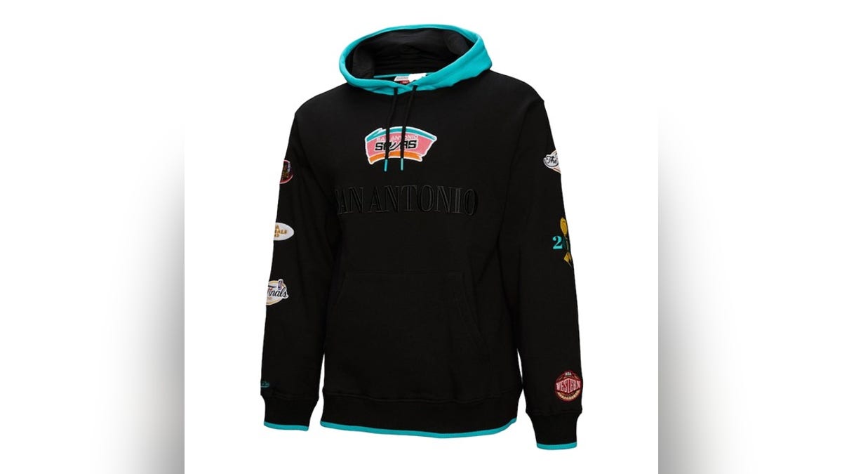 Warm up with a cool NBA hoodie.
