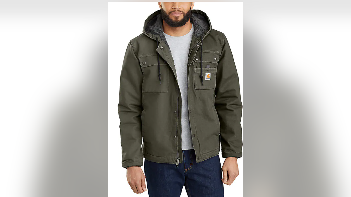 Get your work done with a reliable Carhartt jacket.